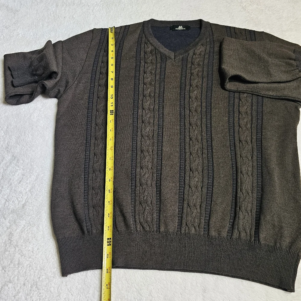 Vintage Montechiaro V Sweater Made in Italy Large